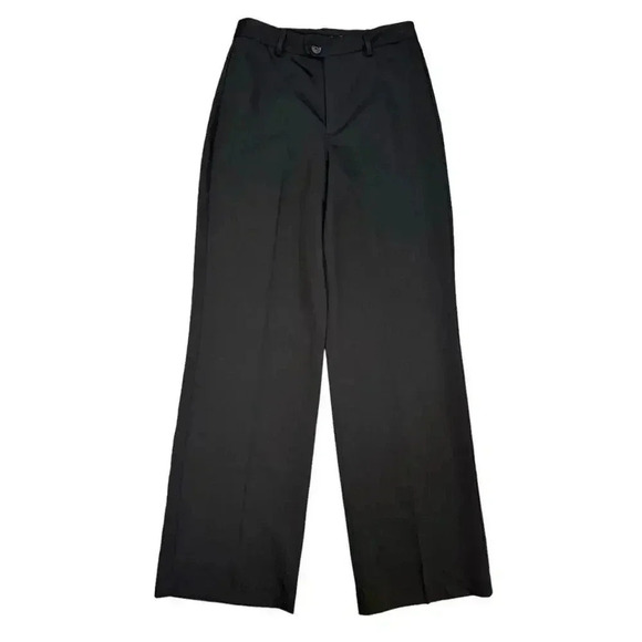 stradivarius Pants - Stradivarius Women’s Size 4 Black High Waist Smart Trousers NWOT